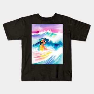 Girl in the Ocean Kids T-Shirt